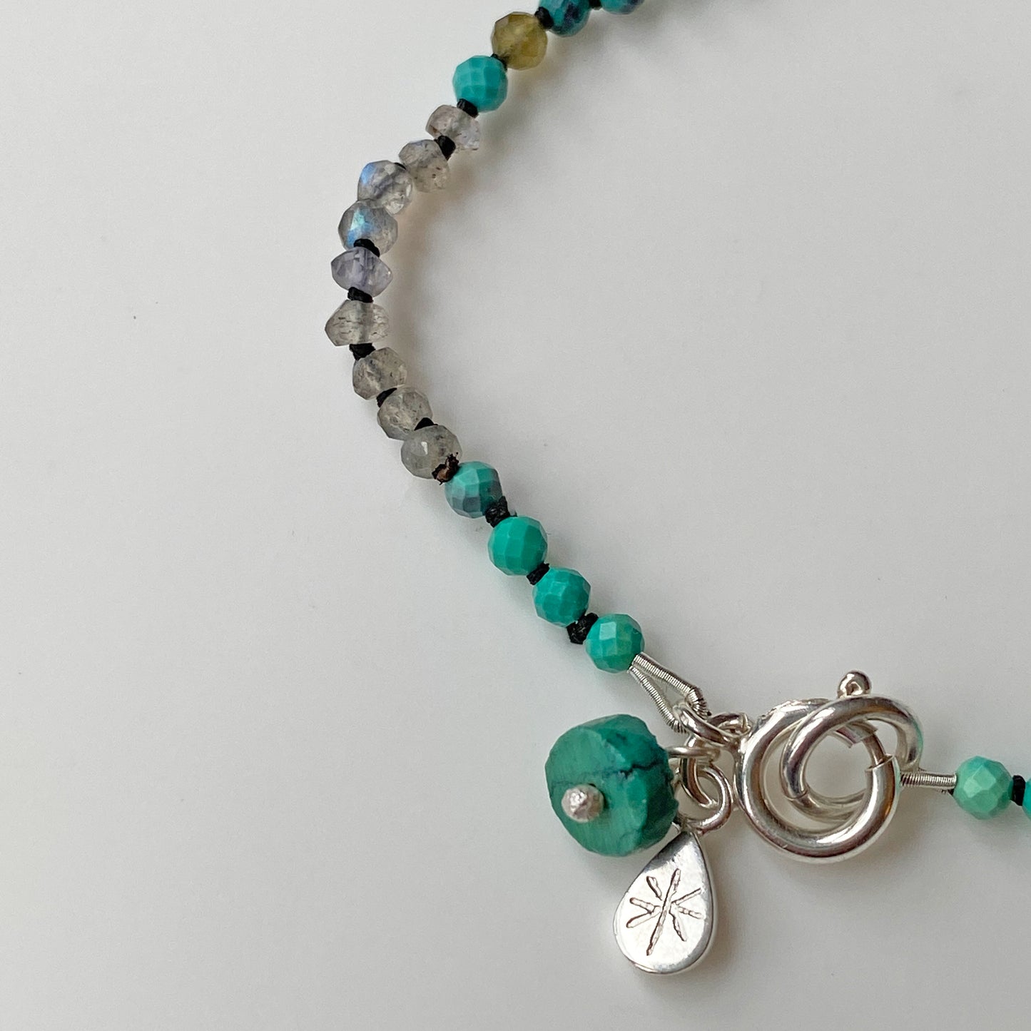 Turquoise & Labradorite Friendship Bracelet