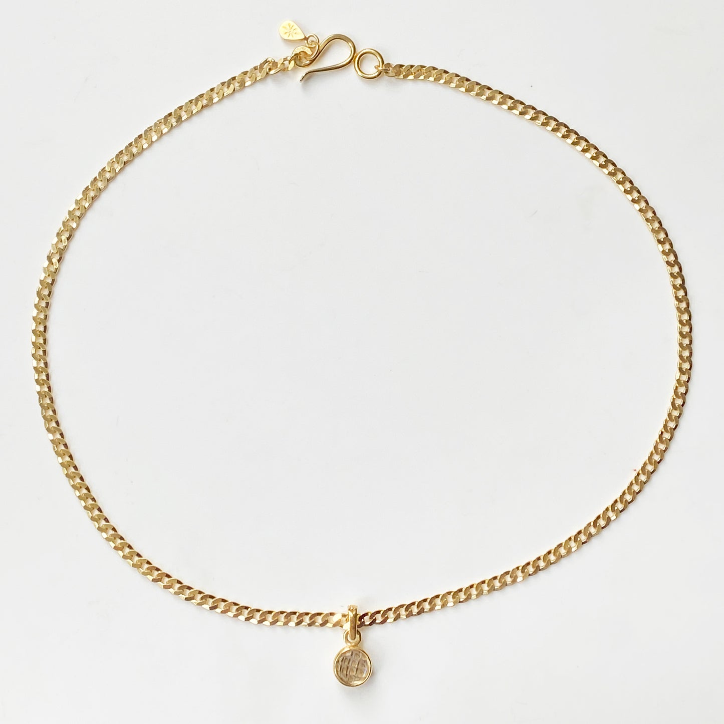 Birthstone Chain Necklace Gold