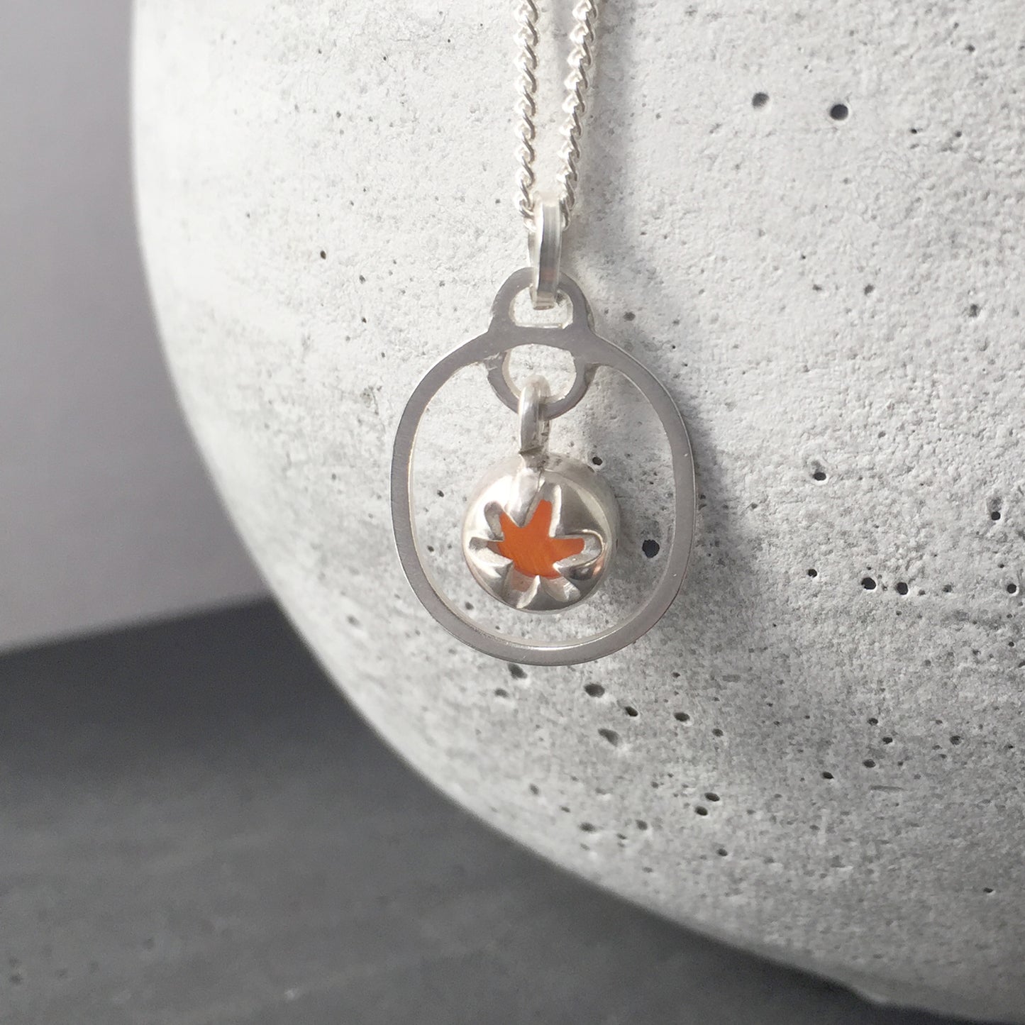 Birthstone Pendant Carnelian July