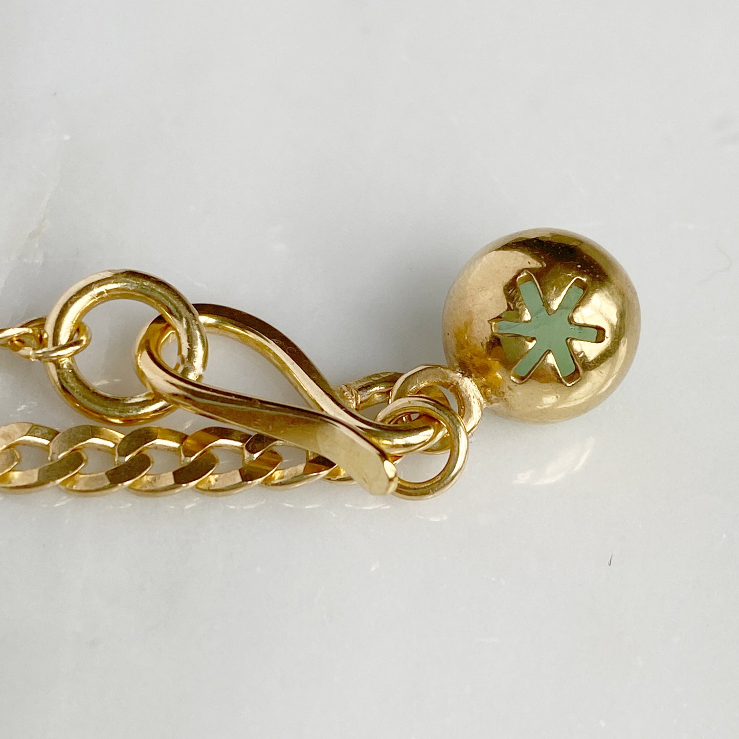 Birthstone Orb May Gold Bracelet