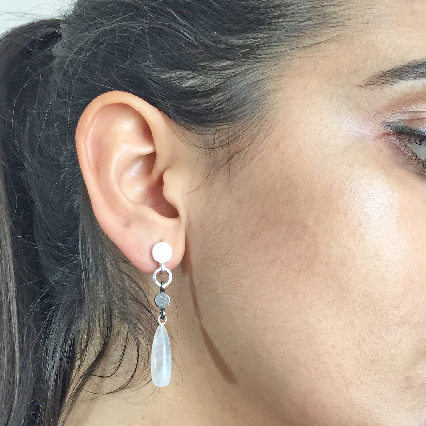 Moonstone Drop Earrings