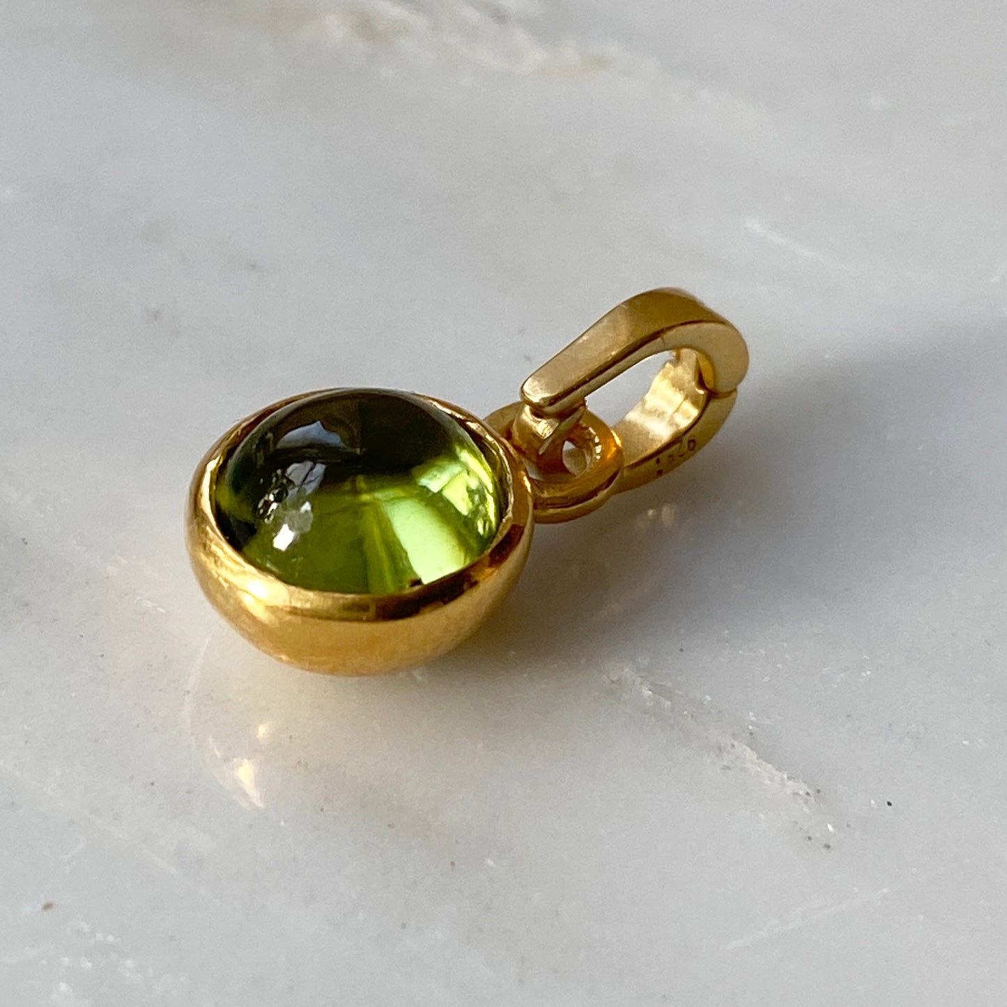 Birthstone Chain Necklace Gold