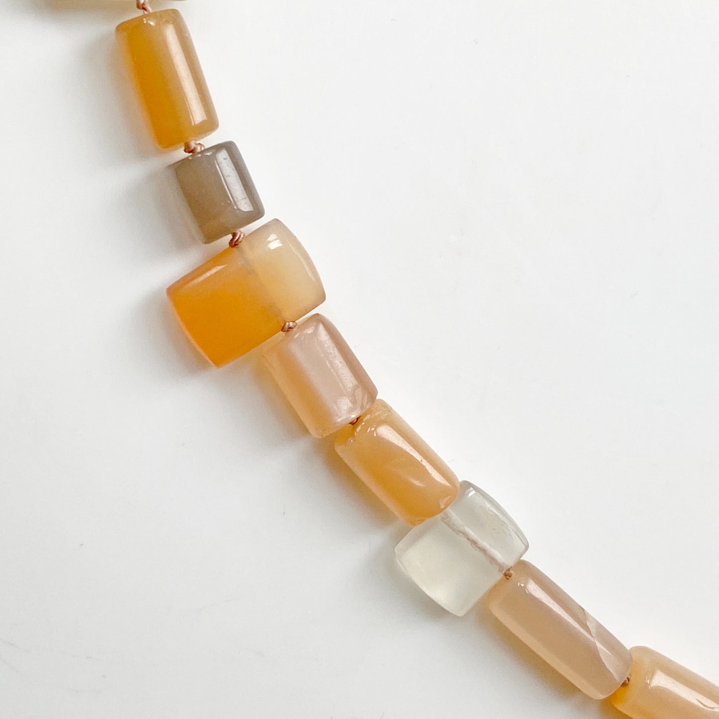 Pink Moonstone Necklace
