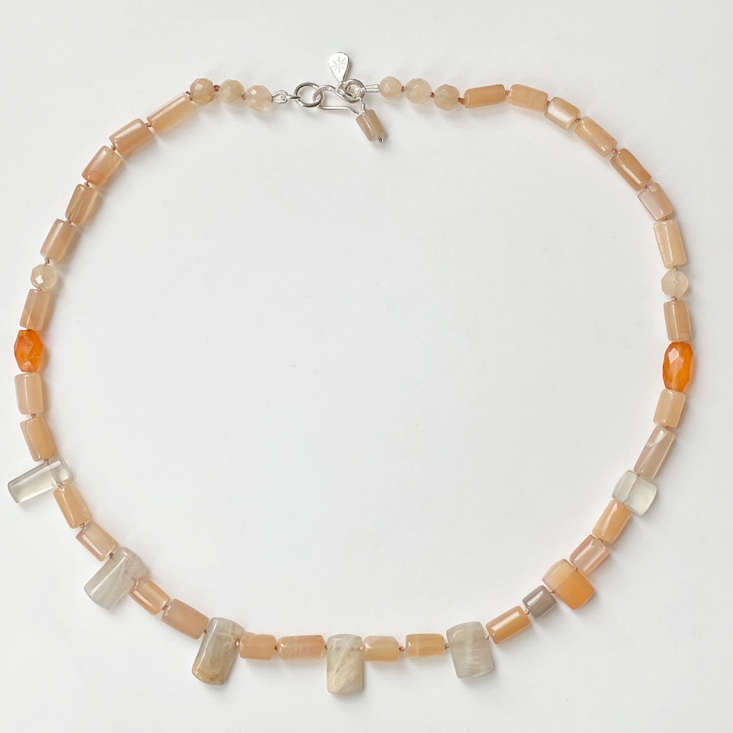 Pink Moonstone Necklace