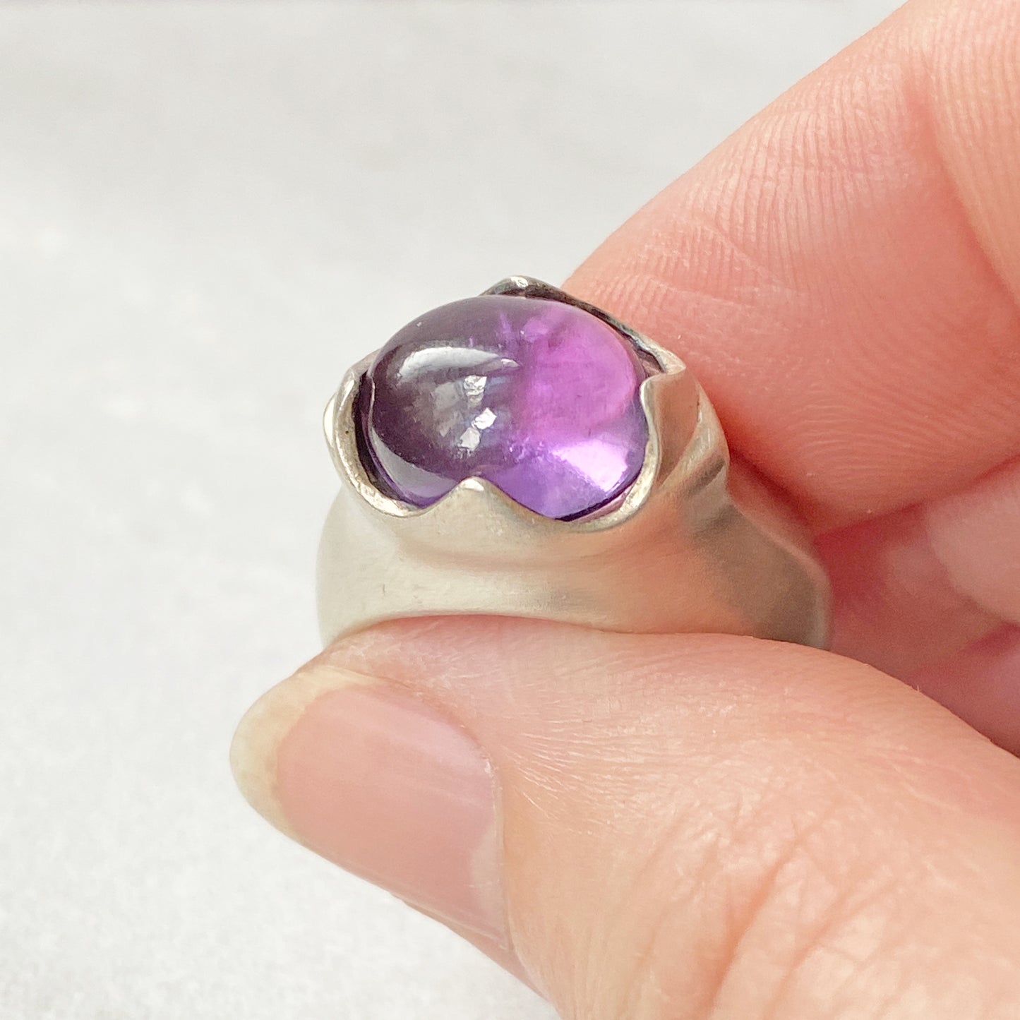 Amethyst Pope Ring