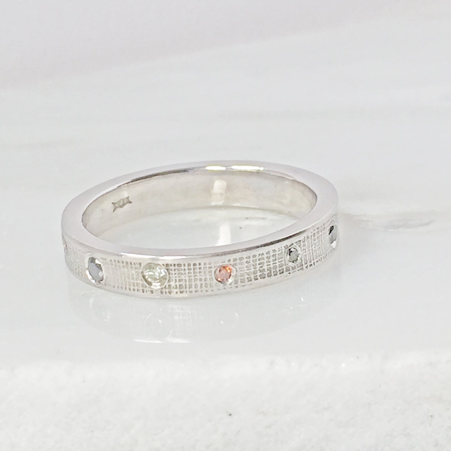 Wedding Eternity Ring With Mixed Diamonds