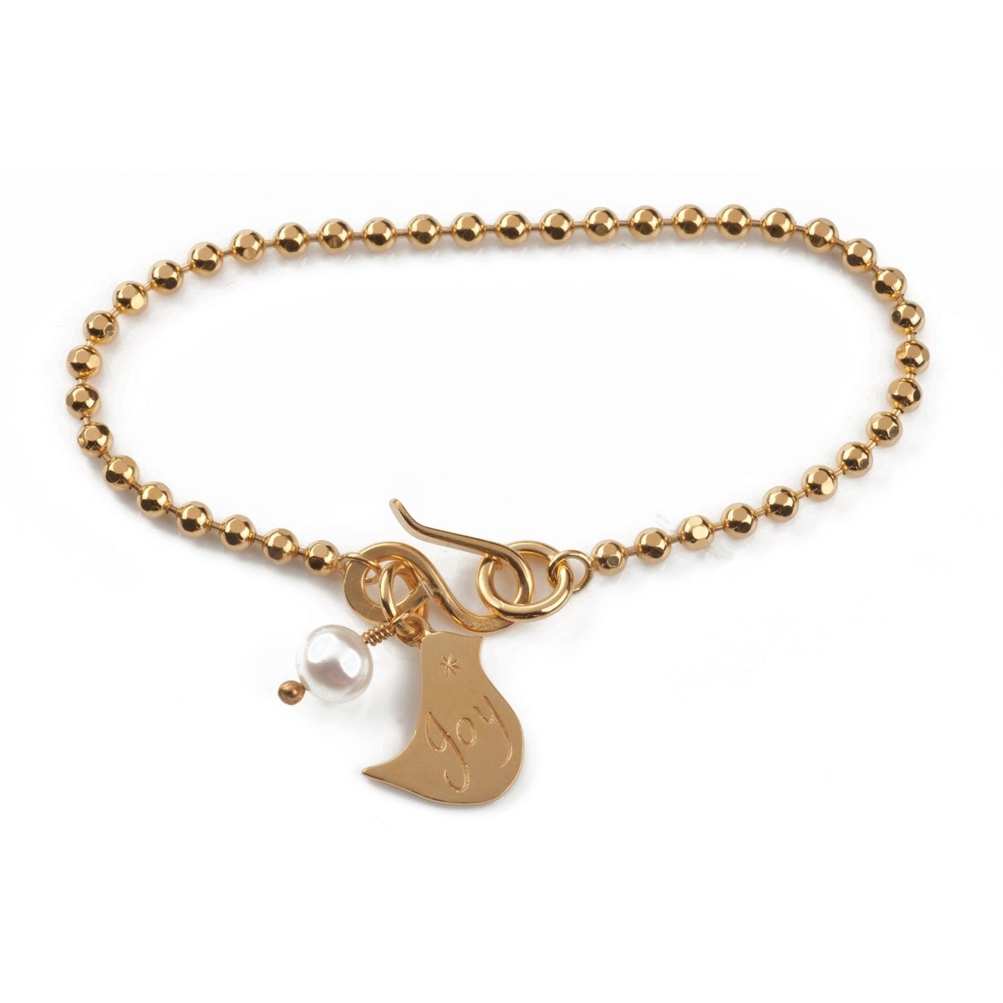 Joy Bird Bracelet in Gold