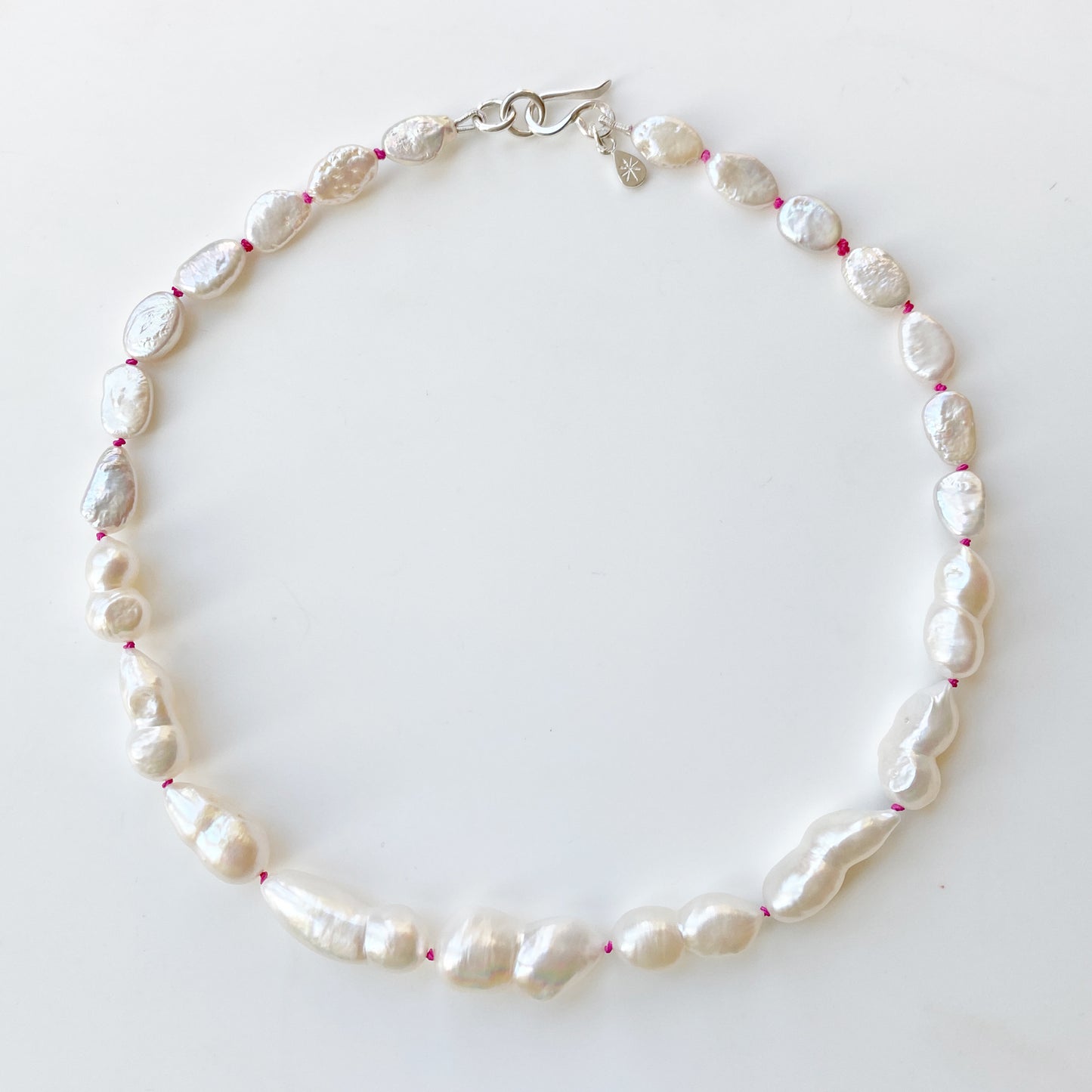 Baroque Pearl Knotted Necklace