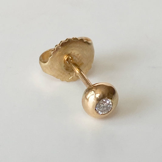 Diamond Bubble Stud