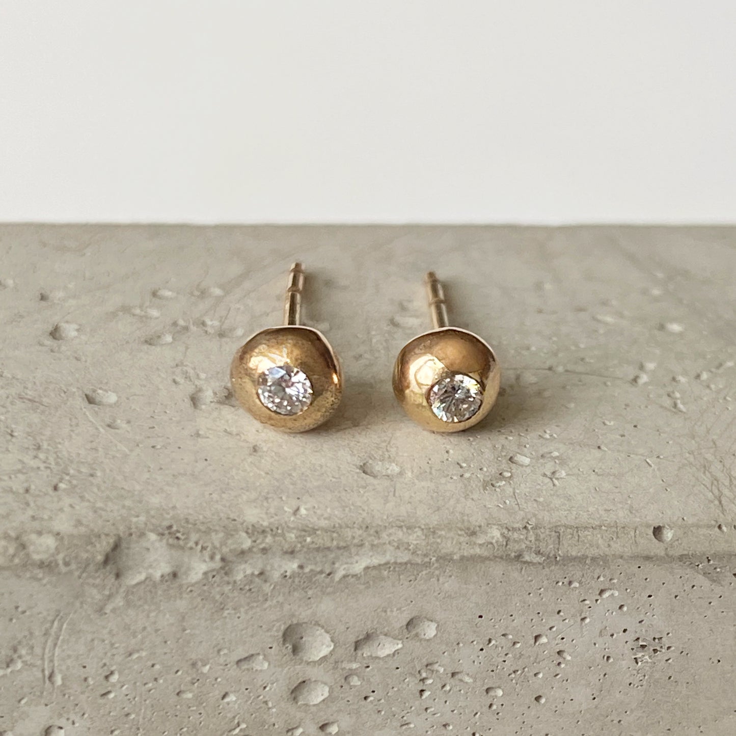 Diamond Bubble Stud