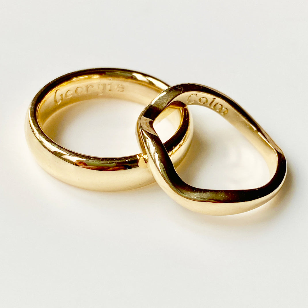 BESPOKE WEDDING RINGS – Vicky Davies Jewels