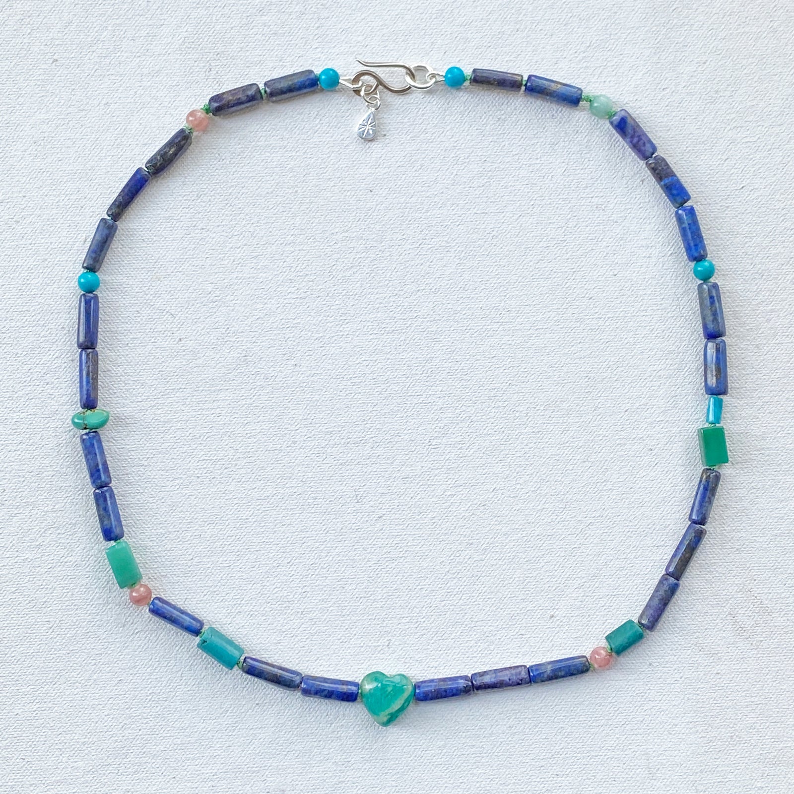 Hathi | Turquoise Beaded Necklace | Bombaby | Sara Lashay