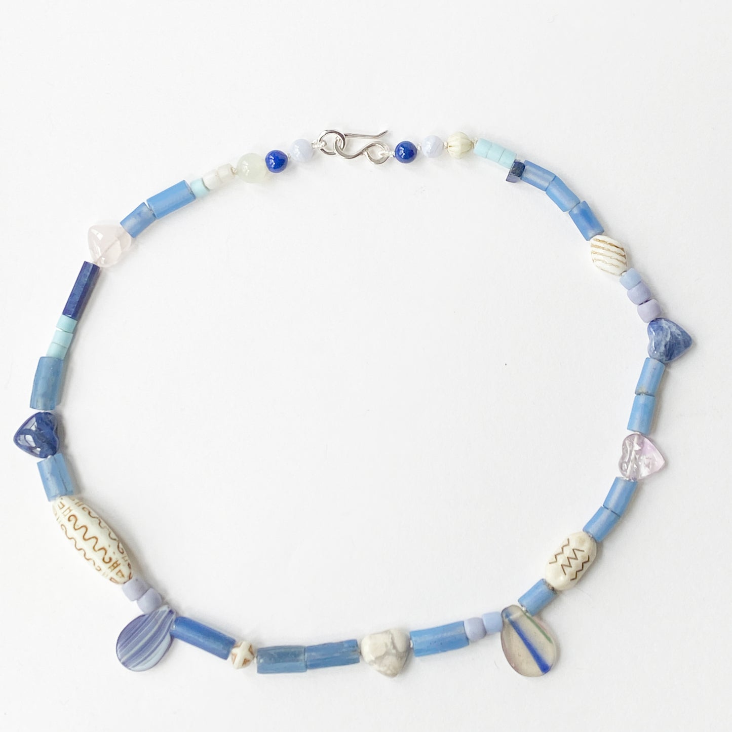 Blues Trade Bead Necklace