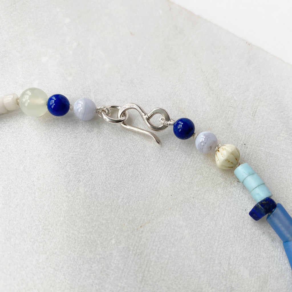 Blues Trade Bead Necklace