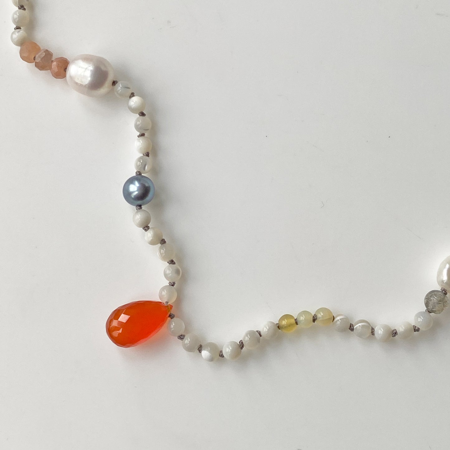 Mother of Pearl Love Beads