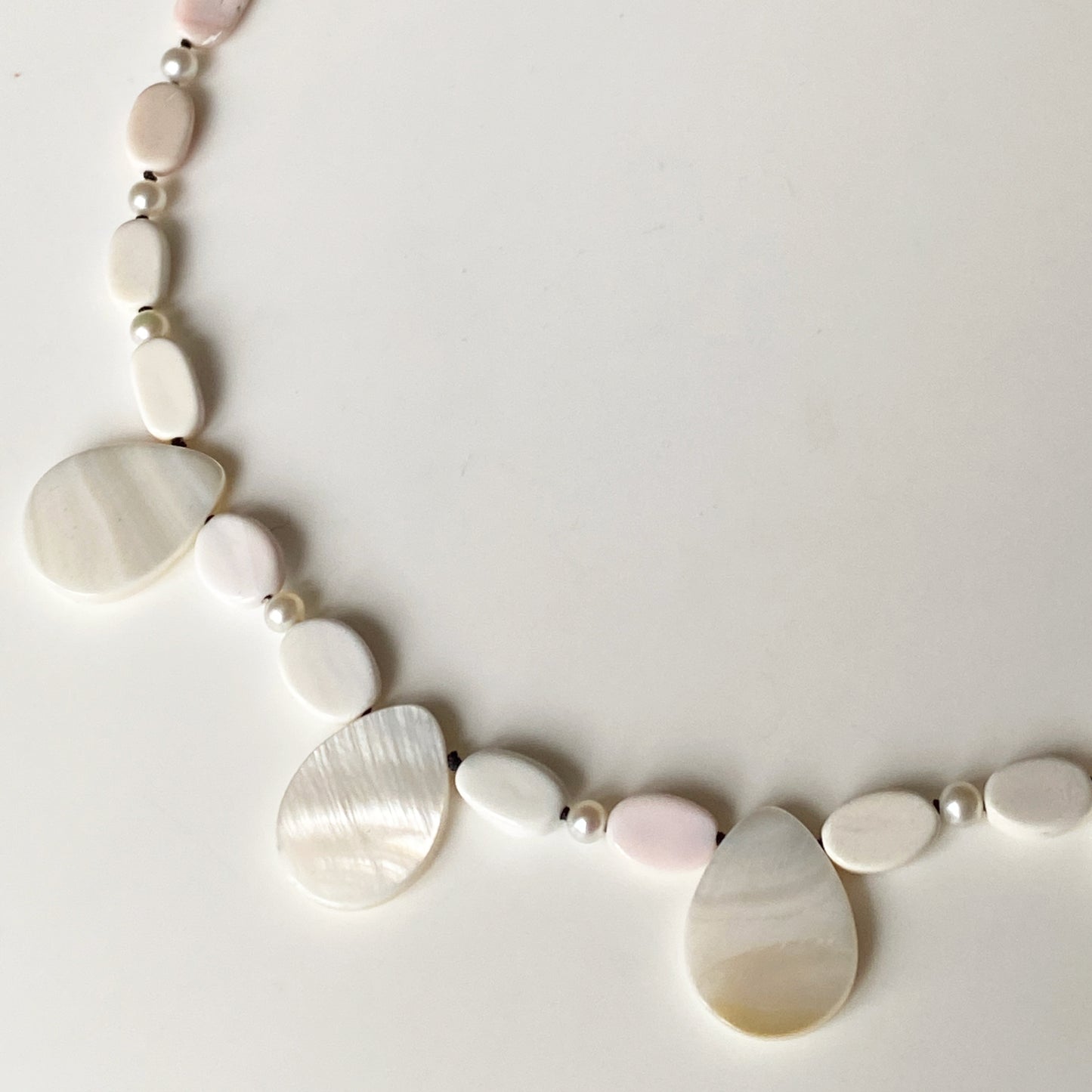 Mother of Pearl Collar Necklace