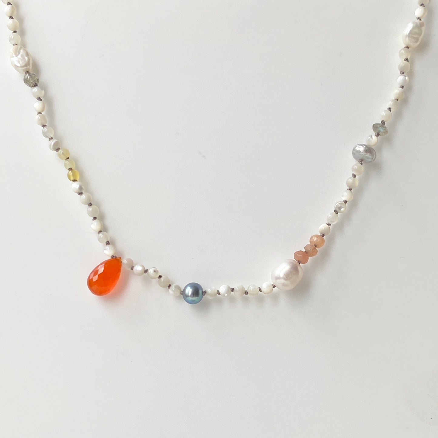 Mother of Pearl Love Beads