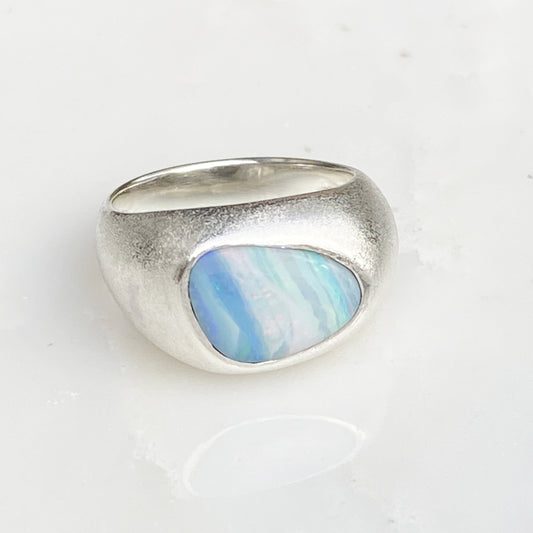 Opal Signet Ring