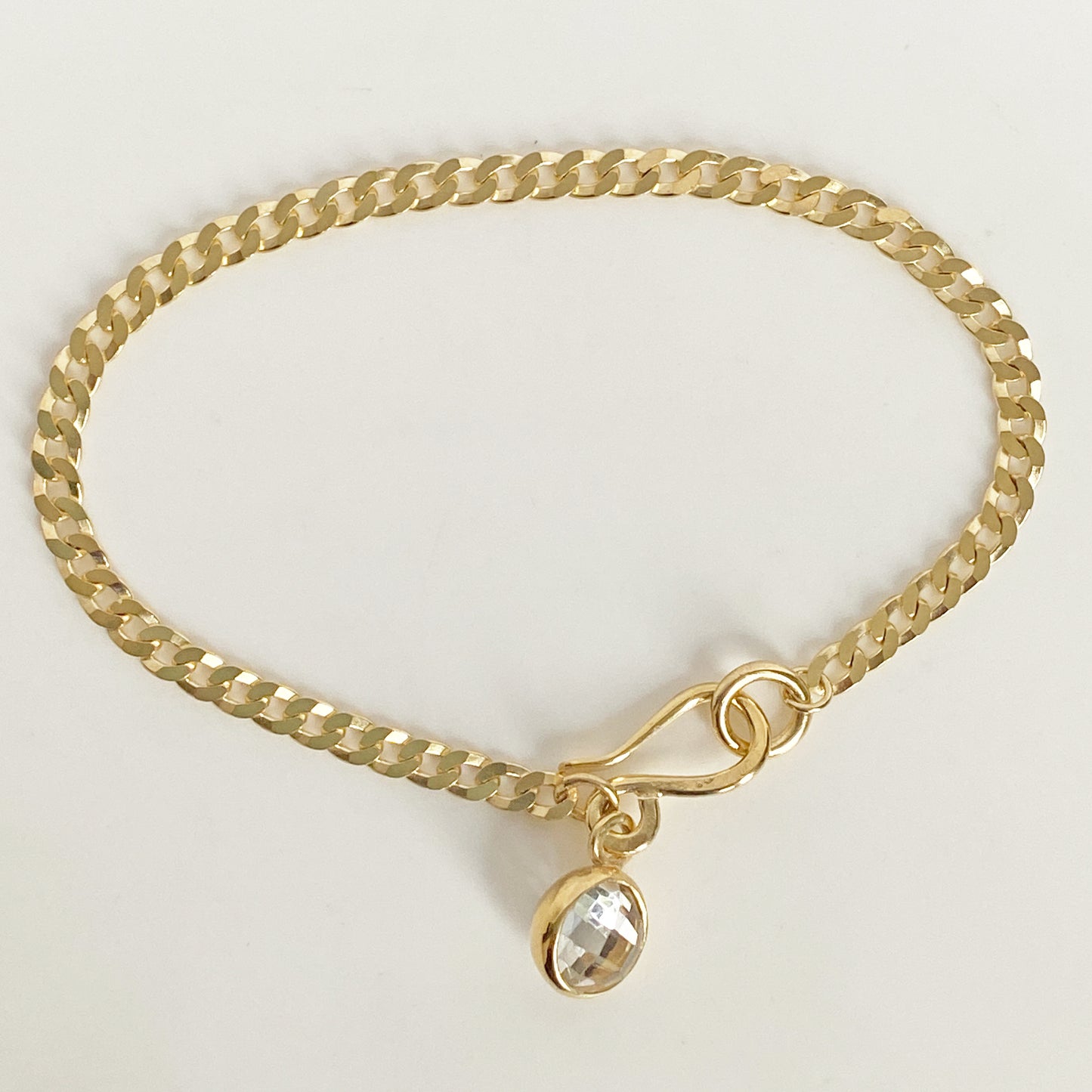 Birthstone Orb May Gold Bracelet