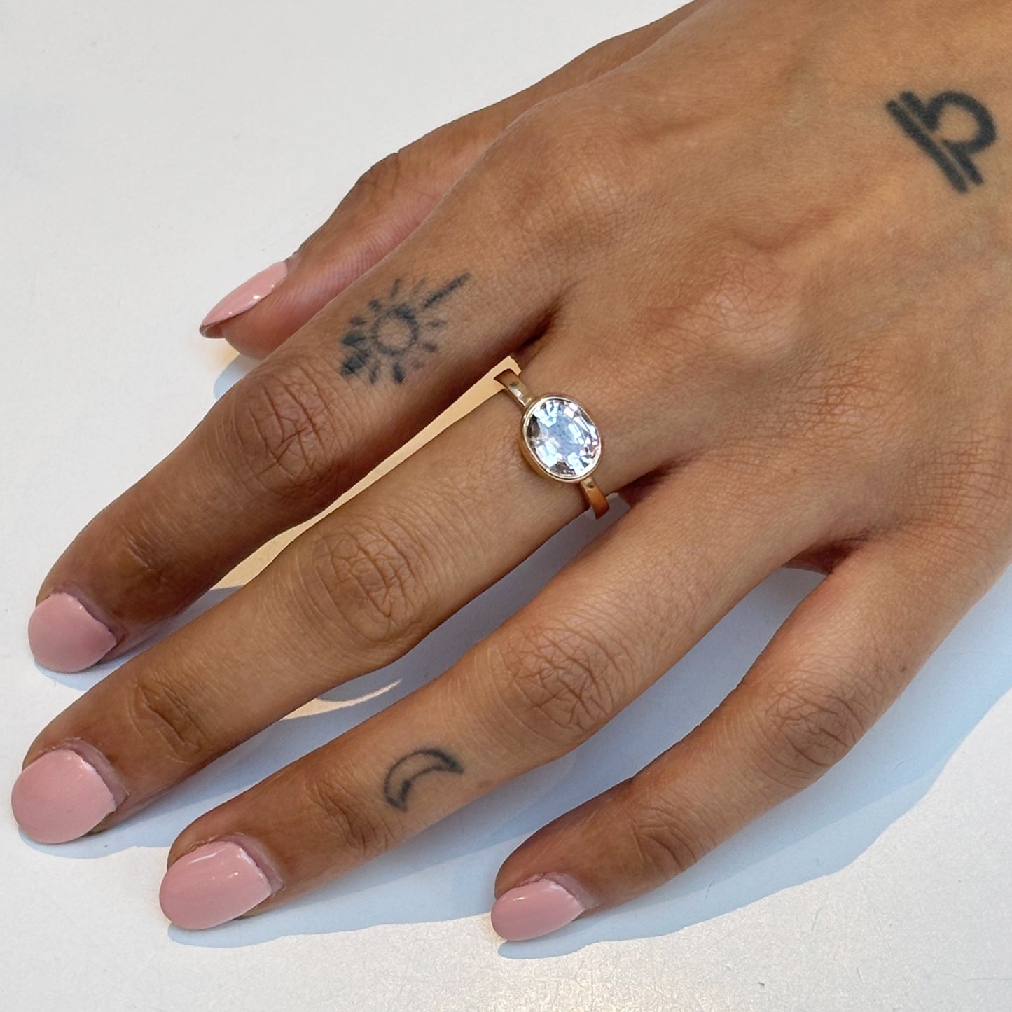 Spinel Rose Gold Ring