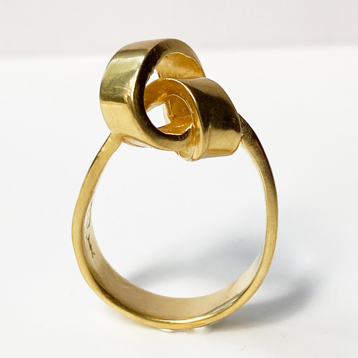 Top Knot Gold Ring