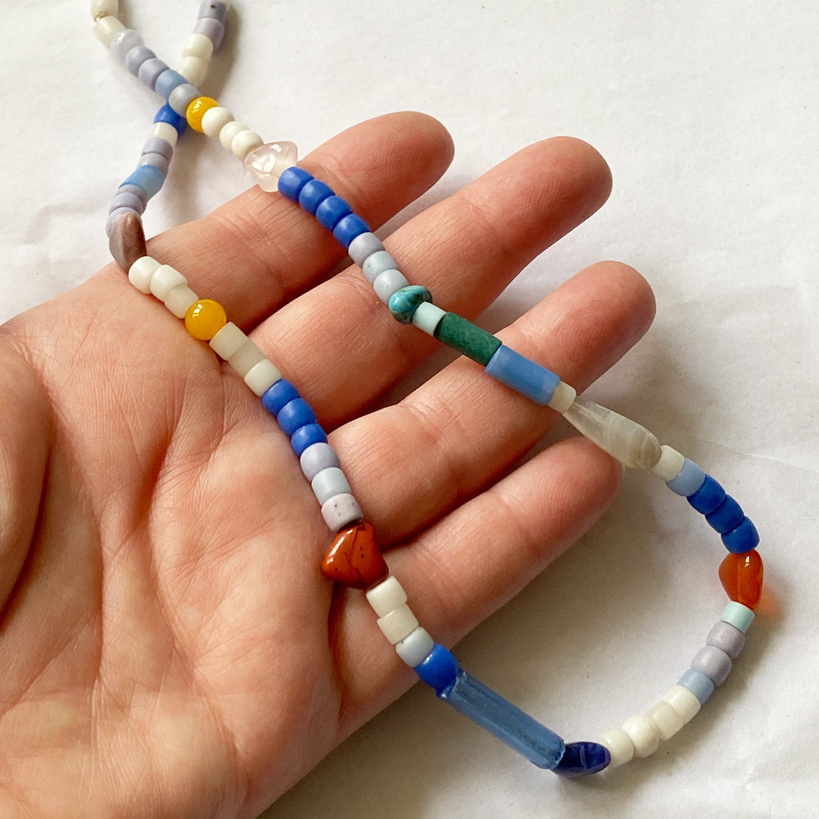 Boho Beaded Necklaces For Men Ethnic Necklace Mala Necklace Tribal Necklace  Surfer Jewelry Gift For Men | Fruugo UK