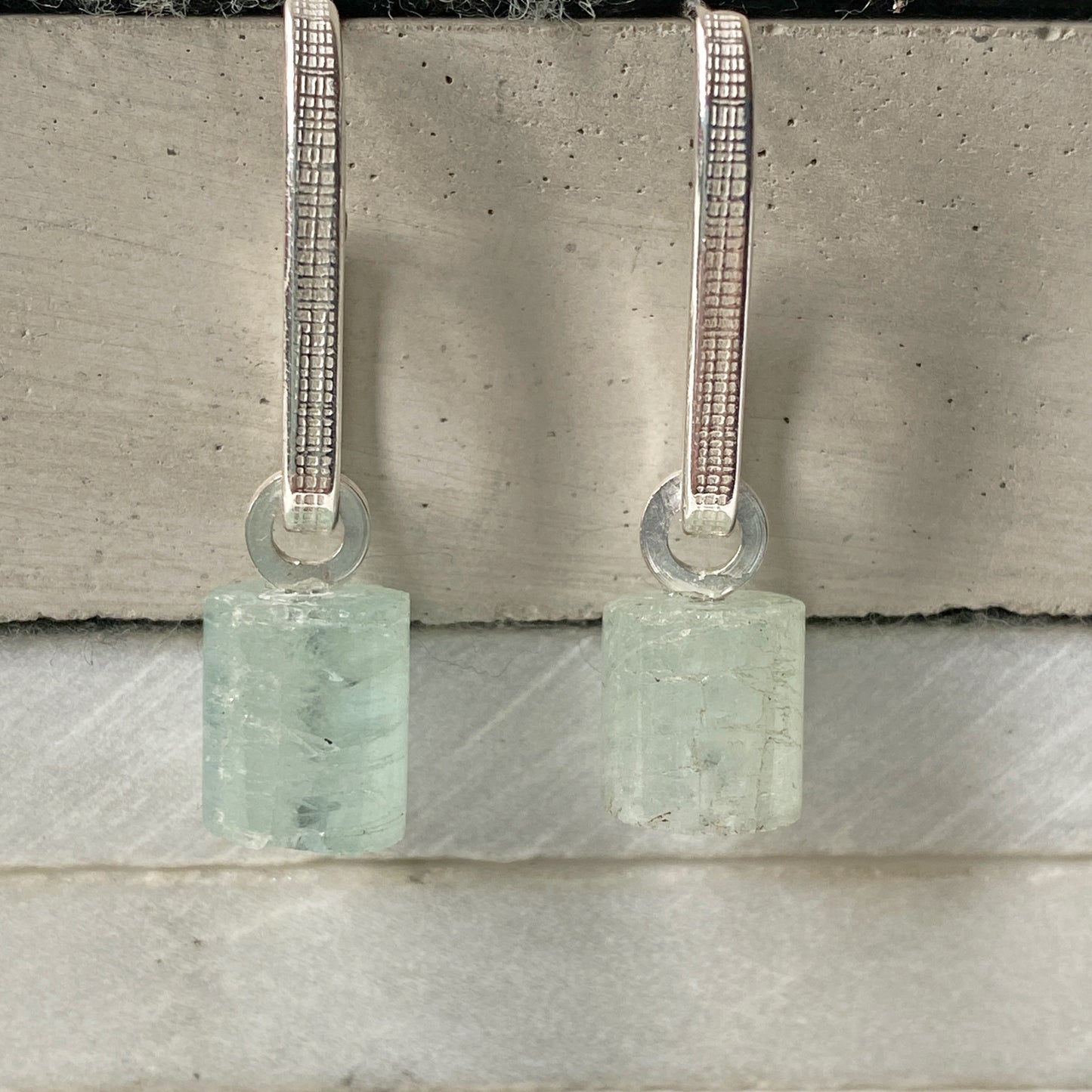 Aquamarine Drop Earrings