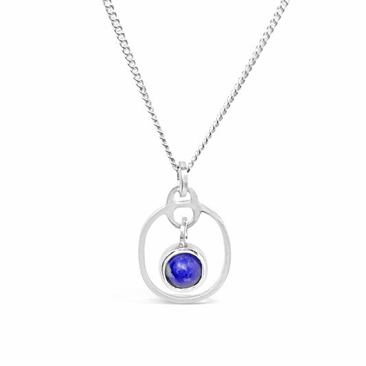 Birthstone Pendant Lapis Lazuli September