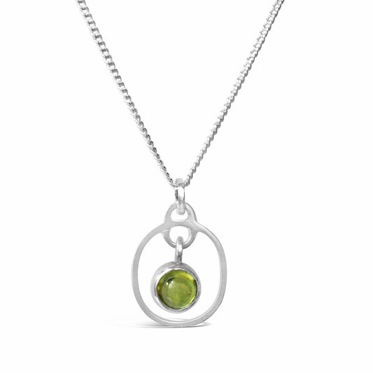 Birthstone Pendant Peridot August