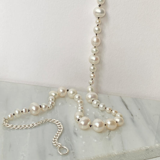 Bubble Freshwater Pearl Necklace