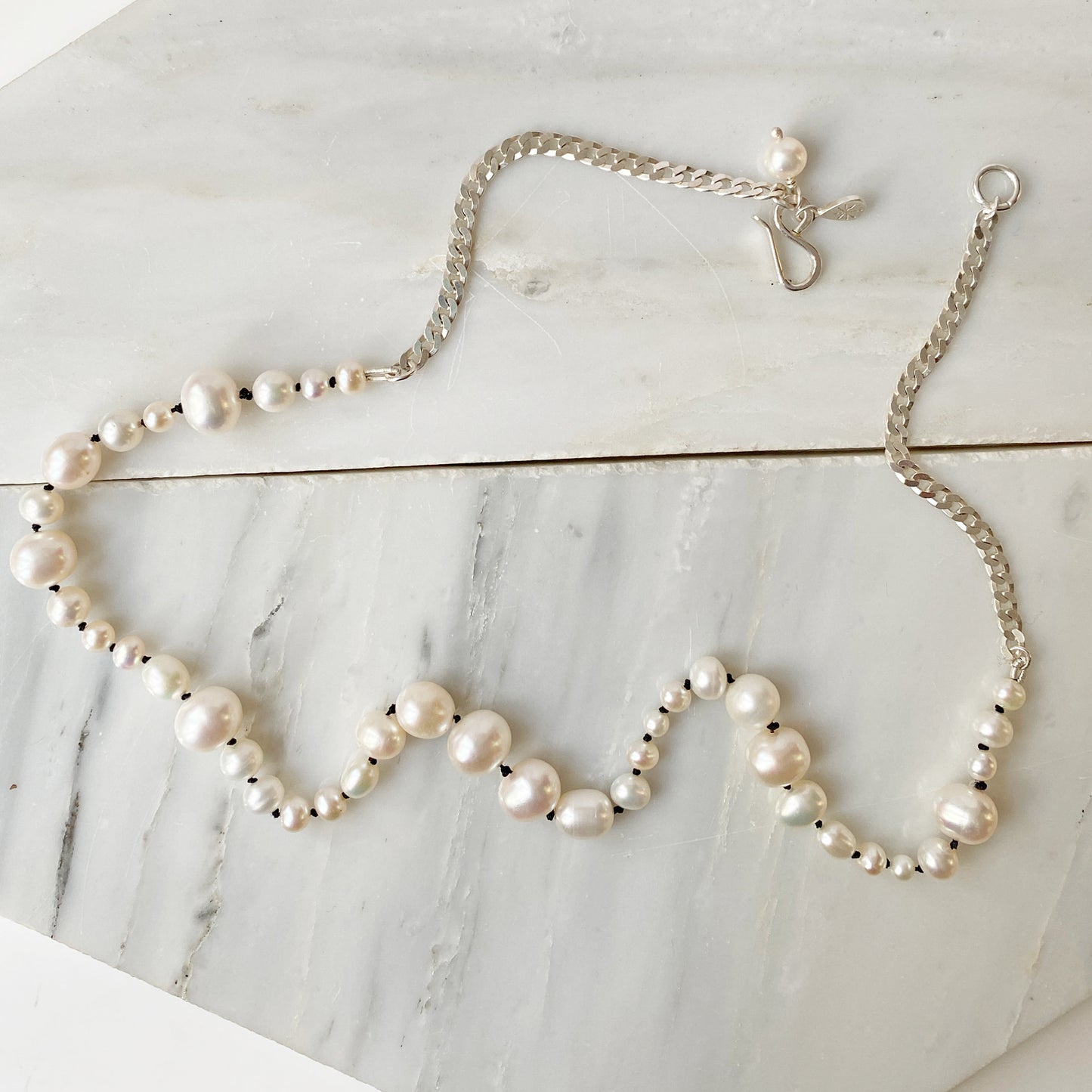 Bubble Freshwater Pearl Necklace