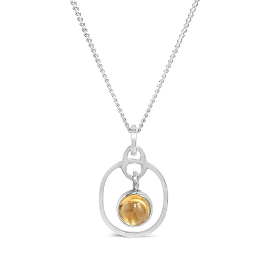 Birthstone Pendant Citrine November