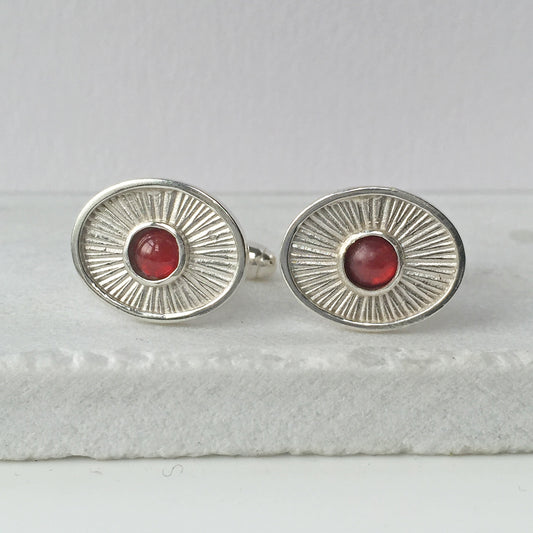 Carnelian Cufflinks