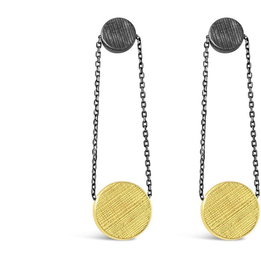 Dot Disc Earrings