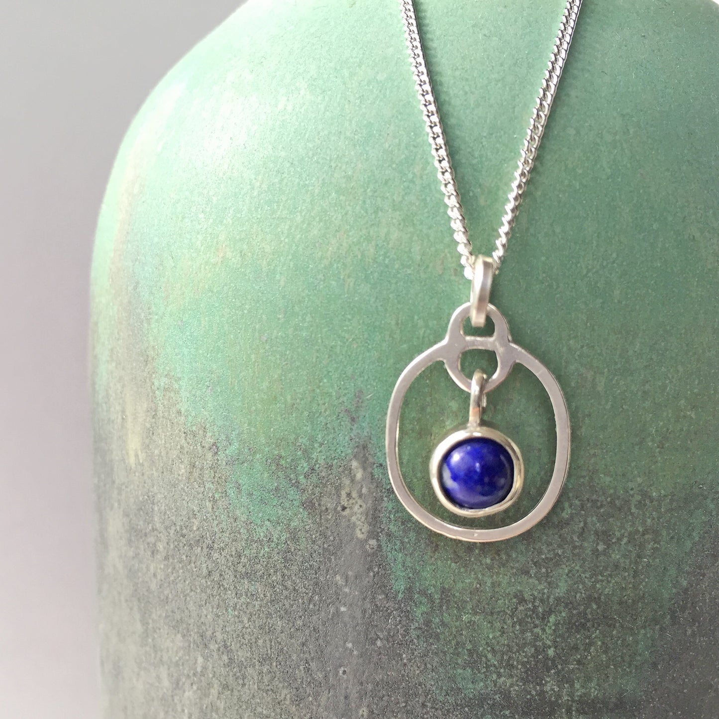 Birthstone Pendant Lapis Lazuli September