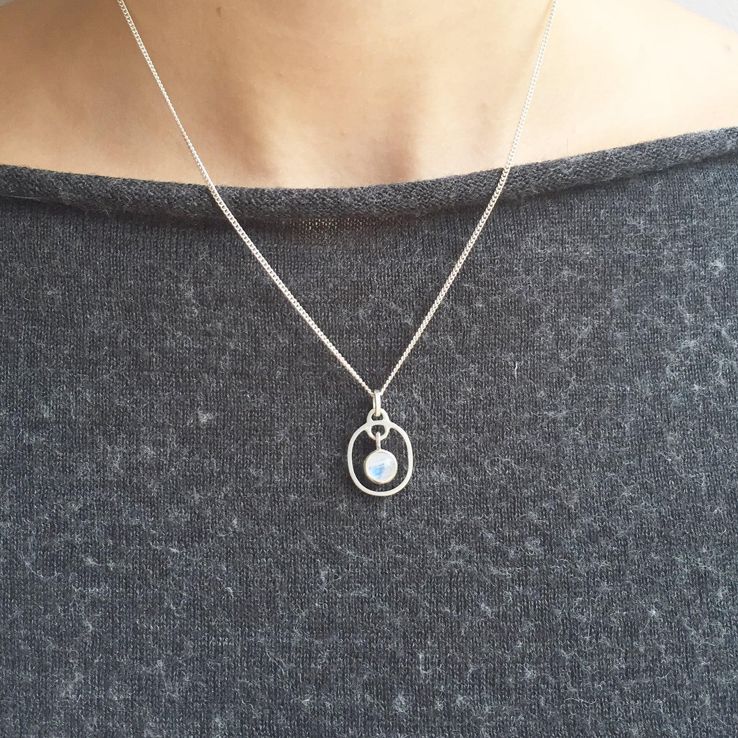 Birthstone Pendant Moonstone June