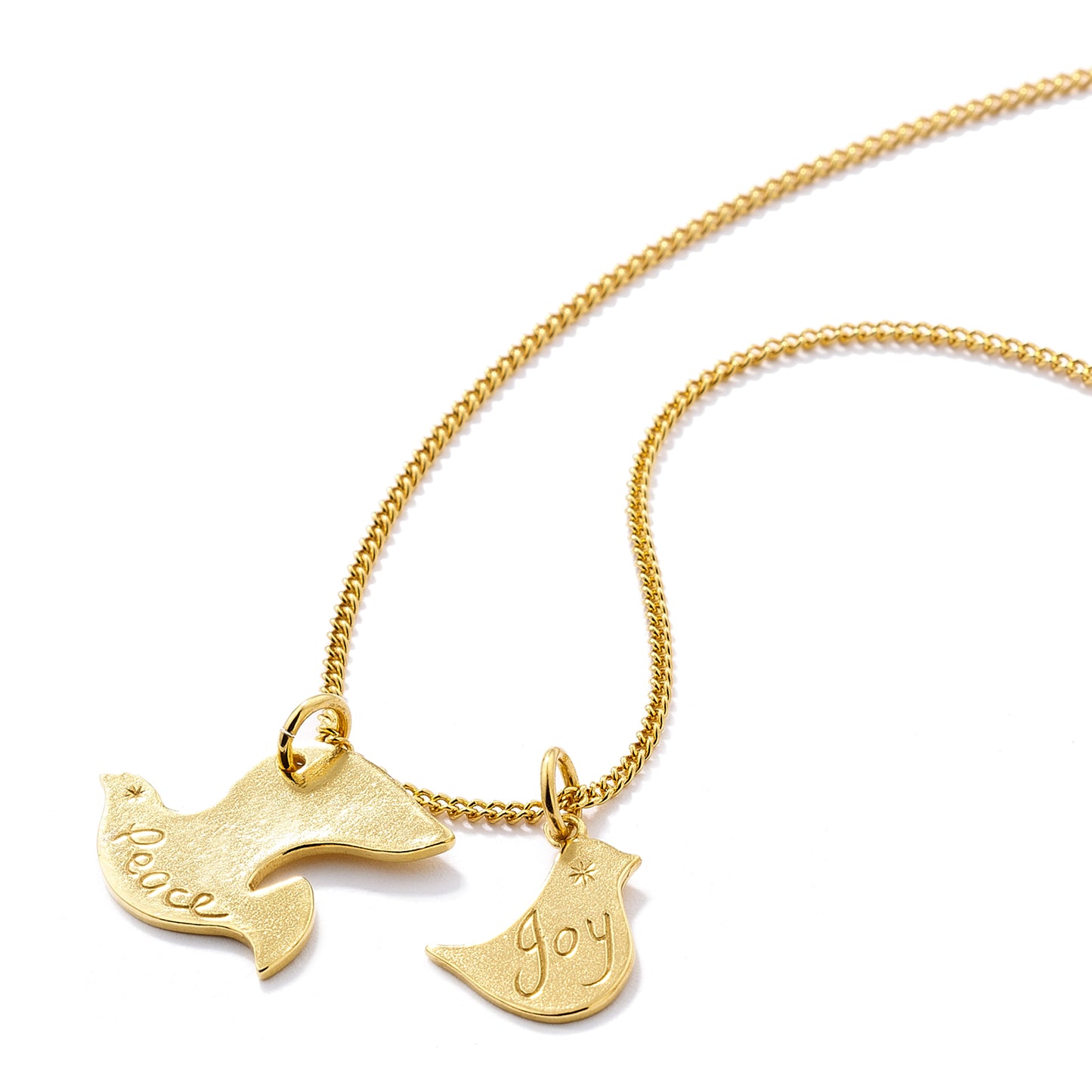 Peace & Joy Bird Pendant