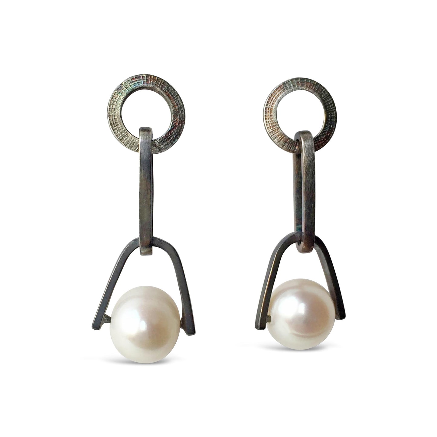 Pearl Chain Earrings