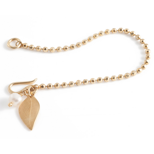 Leaf Bracelet in Gold