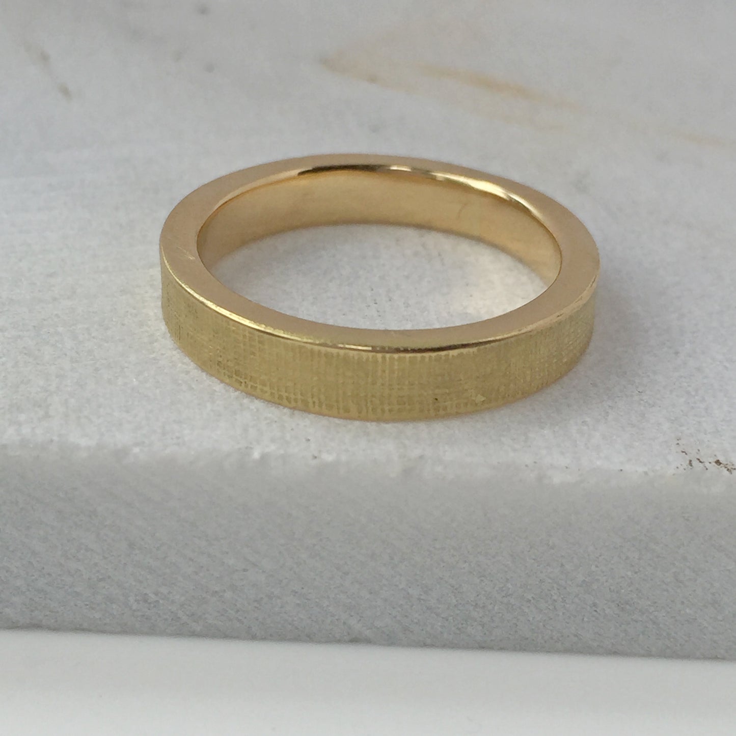 Textured Wedding Ring