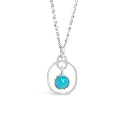 Birthstone Pendant Turquoise December