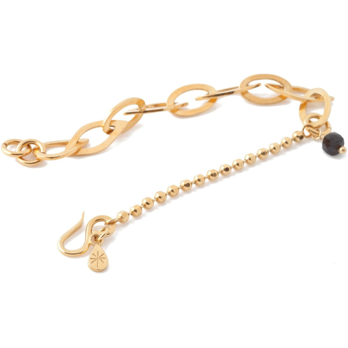 Chain Charm Bracelet in Gold