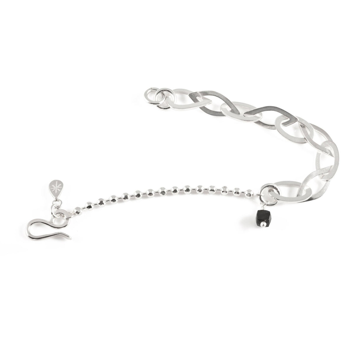Chain Charm Bracelet in Silver