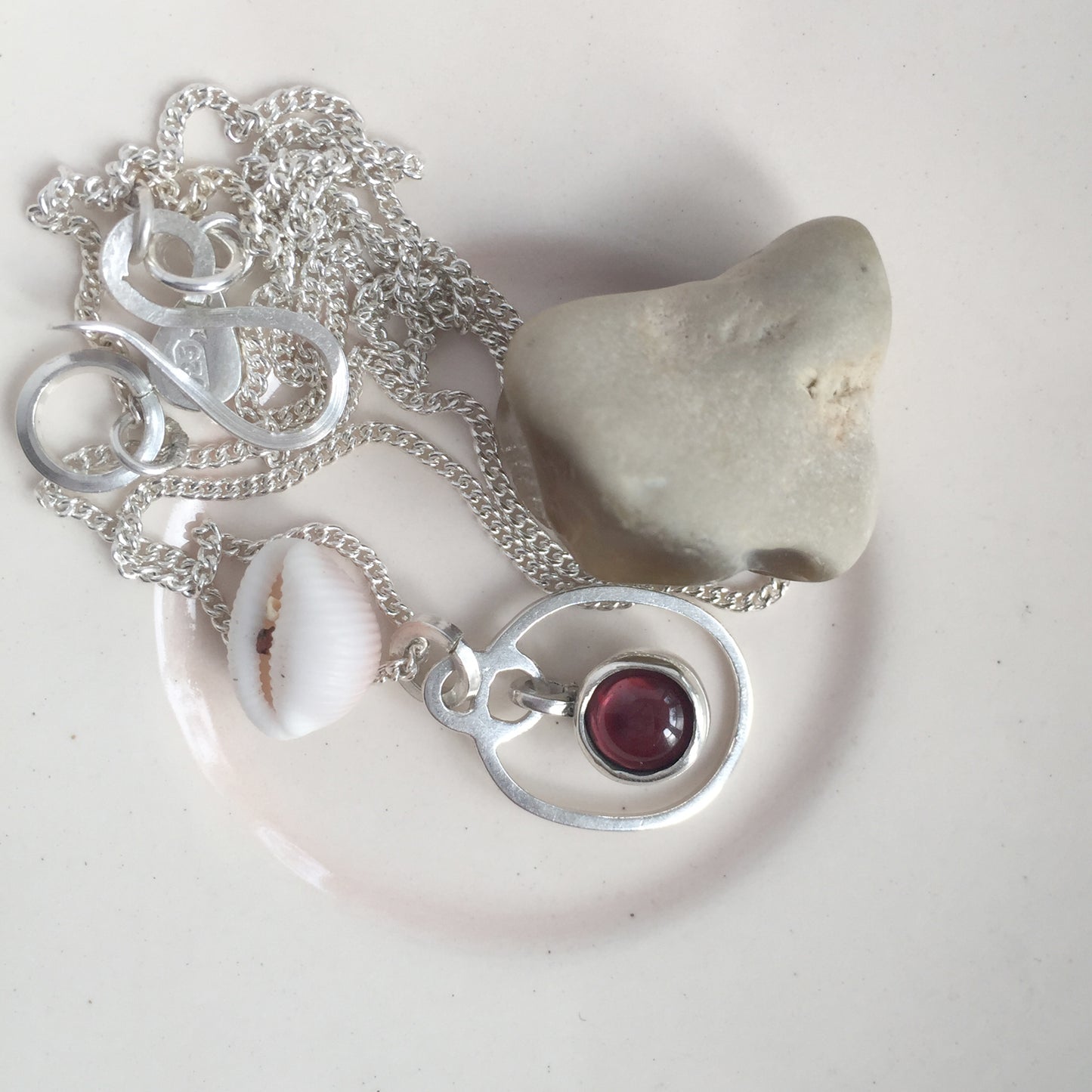 Birthstone Pendant Garnet January