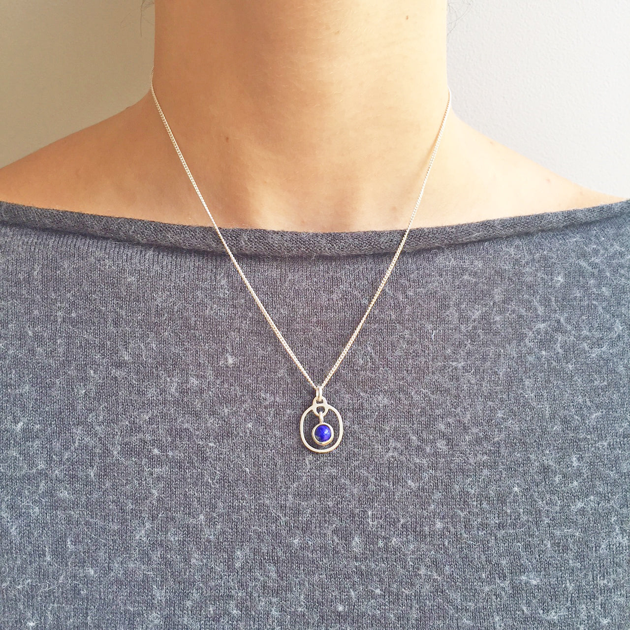 Birthstone Pendant Lapis Lazuli September